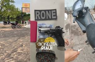 Menor é apreendido após tomar motocicleta de assalto na zona Norte de Teresina (Foto: Repórter 12/Conecta Piauí) Menor é apreendido após tomar motocicleta de assalto na zona Norte de Teresina (Foto: Repórter 12/Conecta Piauí)