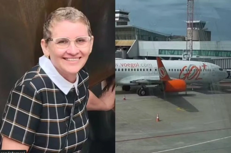 Passageira que morreu no avião em viagem aos Estados Unidos era mãe do delegado de Matões