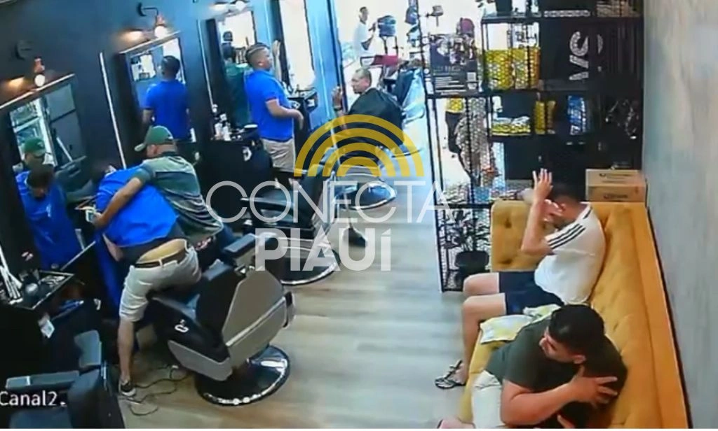 Policial Civil é alvejado em barbearia de Timon;