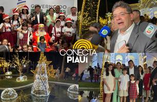 Rafael Fonteles inaugura decoração de Natal no Palácio de Karnak em Teresina (Foto: Conecta Piauí) Rafael Fonteles inaugura decoração de Natal no Palácio de Karnak em Teresina (Foto: Conecta Piauí)