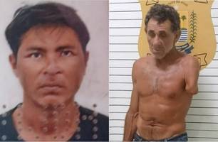 Suspeito Bernardo Lopes de Lima e a vítima, Francisco Antônio da Conceição dos Santos, de 39 anos (Foto: Reprodução) Suspeito Bernardo Lopes de Lima e a vítima, Francisco Antônio da Conceição dos Santos, de 39 anos (Foto: Reprodução)