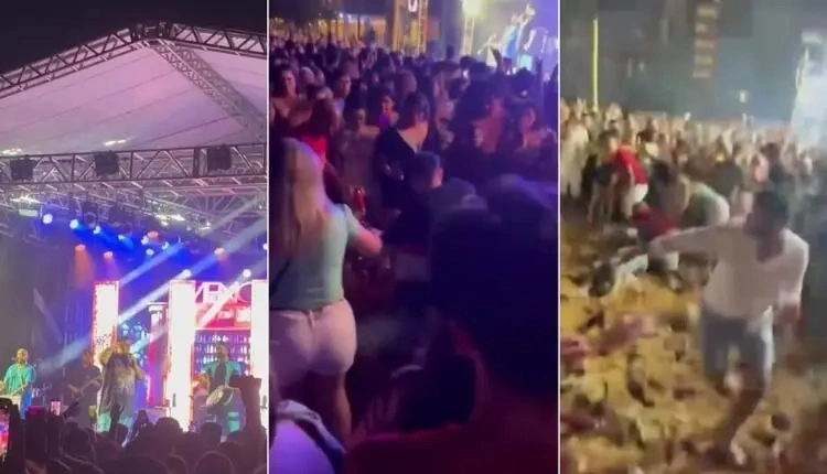 Tiroteio em briga generalizada interrompe show do grupo Menos é Mais no Paraná