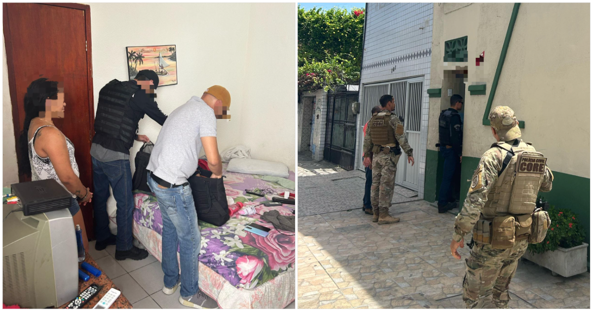 Casal acusado de furtar celulares no Piauí é preso no estado do Ceará