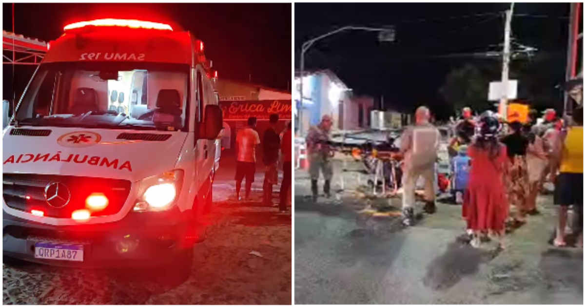 Colisão entre carro e moto deixam uma vítima com fratura exposta em Parnaíba