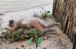 Corpo de pescador que caiu de canoa é encontrado às margens de rio em Parnaíba (Foto: Reprodução) Corpo de pescador que caiu de canoa é encontrado às margens de rio em Parnaíba (Foto: Reprodução)
