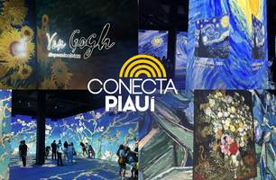 Exposição Van Gogh & Impressionistas (Foto: Stefanny Sales / Conecta Piauí)