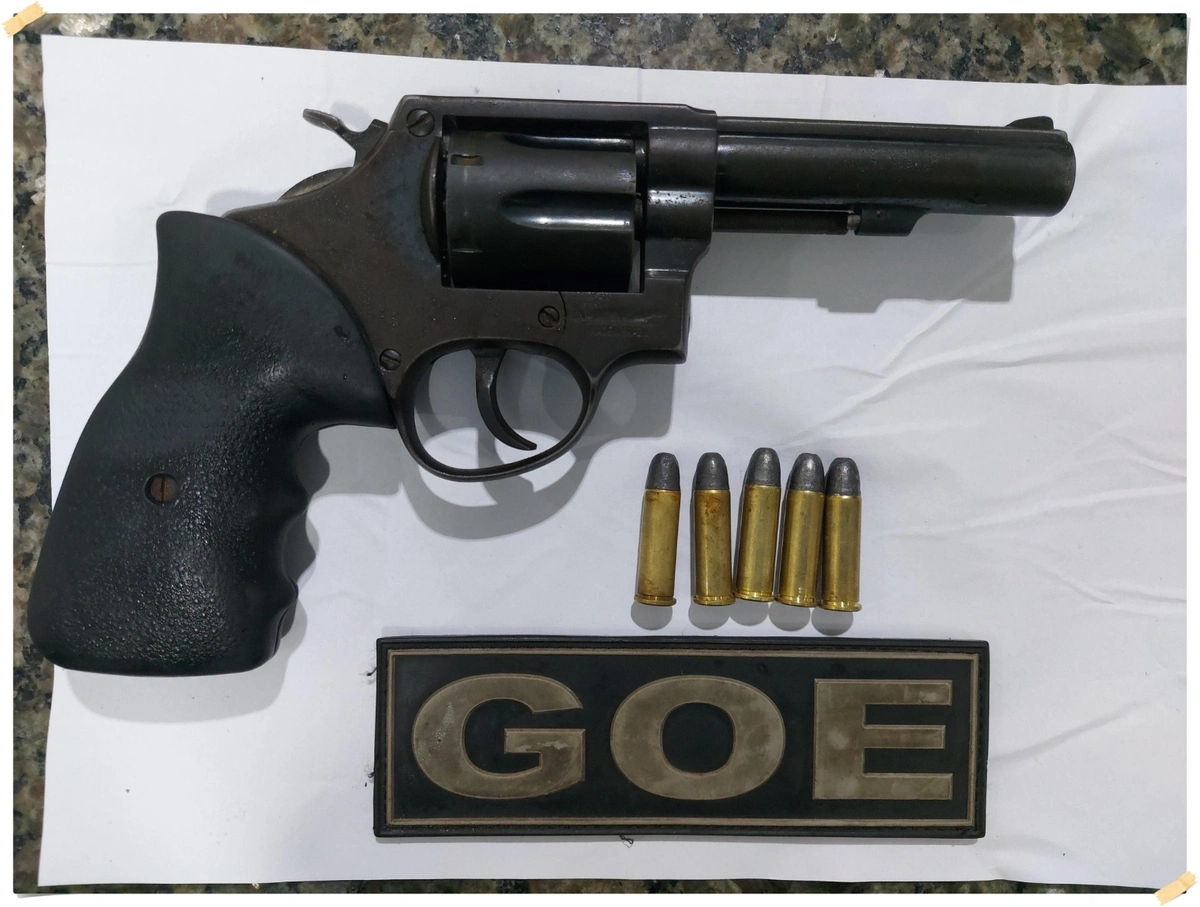 Homem é preso com arma de fogo e munições no bairro Júlia Almeida em Timon