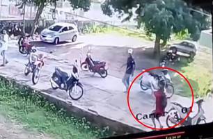 Mãe de adolescente que executou estudante em escola de Teresina vai entregar filho (Foto: Reprodução) Mãe de adolescente que executou estudante em escola de Teresina vai entregar filho (Foto: Reprodução)