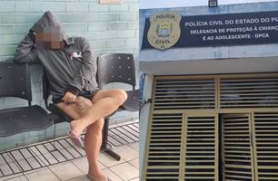 Mãe é presa suspeita de agredir filhos de 13 e 4 anos na zona Sul de Teresina (Foto: Reprodução) Mãe é presa suspeita de agredir filhos de 13 e 4 anos na zona Sul de Teresina (Foto: Reprodução)