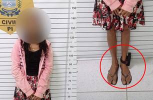 Mulher presa por tráfico de drogas é detida novamente pelo mesmo crime em Parnaíba (Foto: Reprodução) Mulher presa por tráfico de drogas é detida novamente pelo mesmo crime em Parnaíba (Foto: Reprodução)