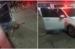 PM é assassinado a tiros durante confusão em posto de combustíveis em Teresina (Foto: Reprodução) PM é assassinado a tiros durante confusão em posto de combustíveis em Teresina (Foto: Reprodução)