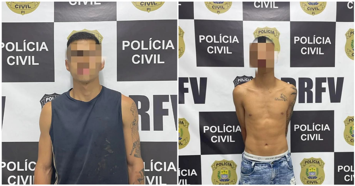 Polícia Civil prende dois homens por roubo de motos em Teresina