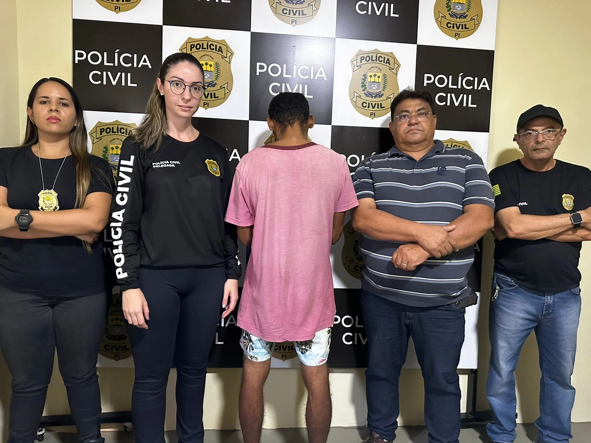 Polícia Civil prende homem por lesão corporal contra ex-companheira em Nazária