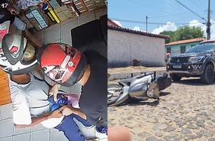 Polícia recupera motocicleta roubada que era usada para assaltos em Parnaíba (Foto: Reprodução) Polícia recupera motocicleta roubada que era usada para assaltos em Parnaíba (Foto: Reprodução)