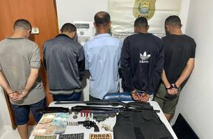 Presos (Foto: Divulgação/SSP) Presos (Foto: Divulgação/SSP)