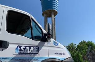 Abastecimento de água em Campo Maior (Foto: Reprodução) Abastecimento de água em Campo Maior (Foto: Reprodução)