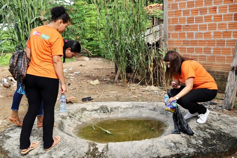 Ação da Secretaria Municipal de Saúde de Baixa Grande do Ribeiro