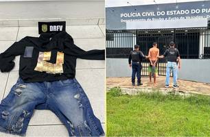 Acusado de roubar moto de motorista de aplicativo é preso em Teresina (Foto: Reprodução) Acusado de roubar moto de motorista de aplicativo é preso em Teresina (Foto: Reprodução)