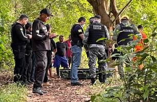 Corpo em avançado estado de decomposição é encontrado no rio Parnaíba em Teresina (Foto: Kássio Cavalcante) Corpo em avançado estado de decomposição é encontrado no rio Parnaíba em Teresina (Foto: Kássio Cavalcante)
