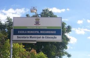 Criança de 11 anos é apreendida com arma de fogo dentro de escola em Teresina (Foto: Reprodução) Criança de 11 anos é apreendida com arma de fogo dentro de escola em Teresina (Foto: Reprodução)