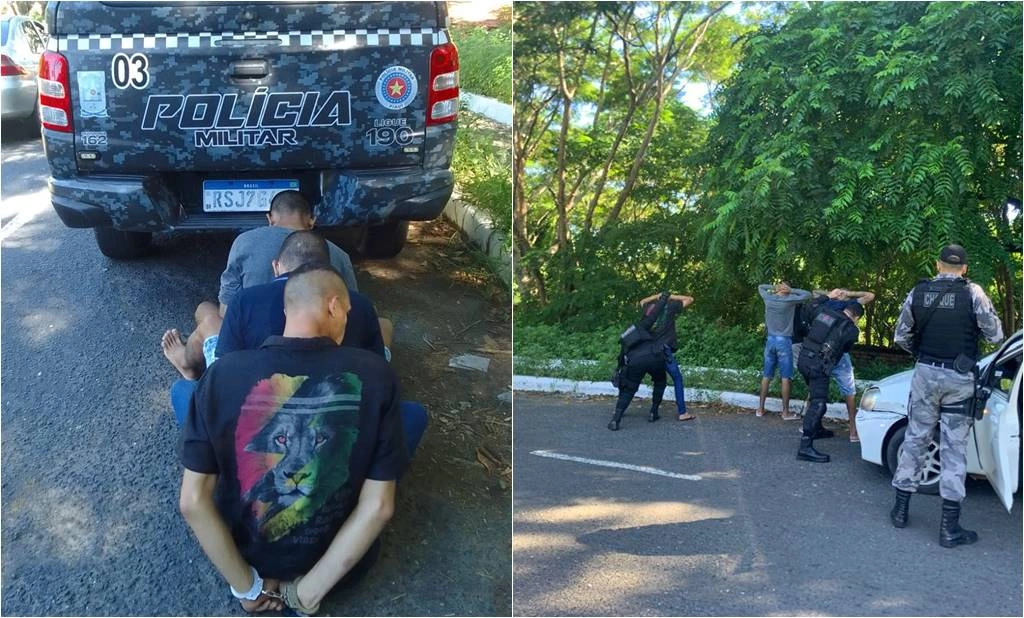 Foragido e outros dois suspeitos são presos