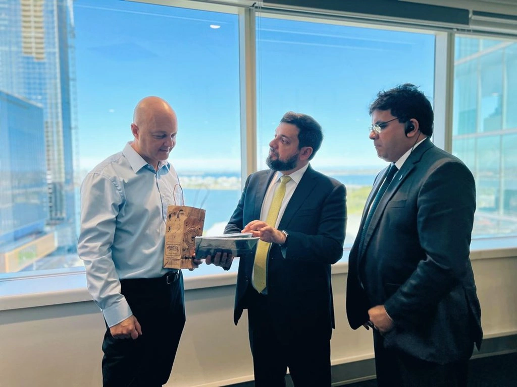 Governador busca parcerias na Austrália