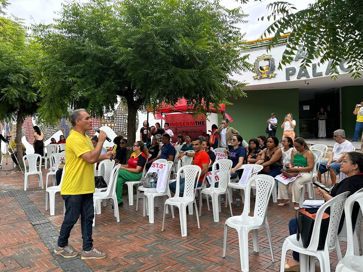 Greve dos professores da rede municipal de Teresina