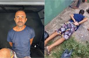 Homem com vasta ficha criminal é preso acusado de matar homem a facadas no Piauí (Foto: Reprodução) Homem com vasta ficha criminal é preso acusado de matar homem a facadas no Piauí (Foto: Reprodução)