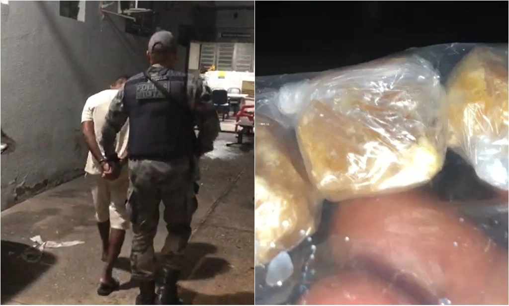 Homem foi preso com crack na zona Sul de Teresina