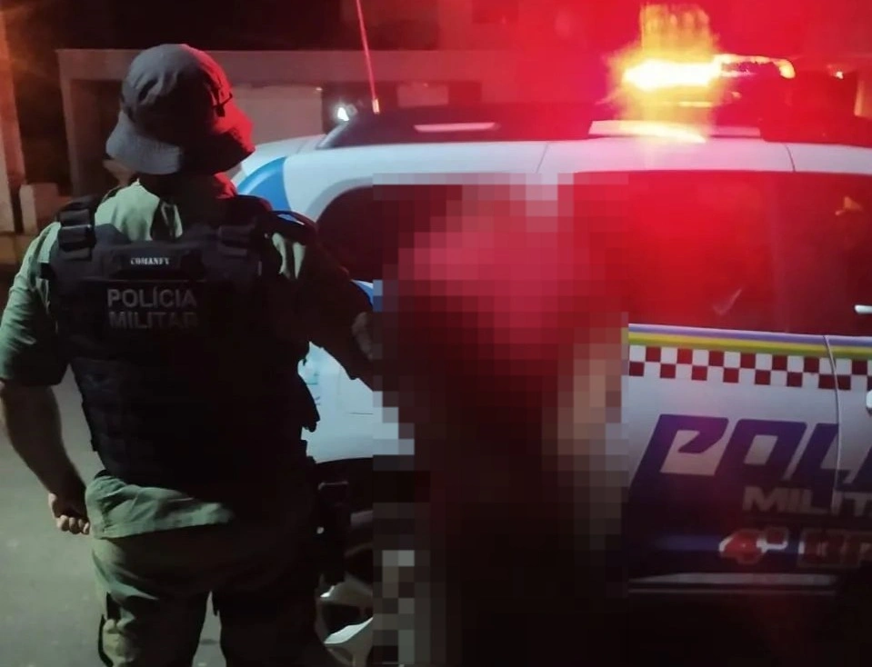 Homem foi preso pela Polícia Militar por furto qualificado