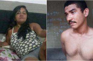 Homem mata idosa com enxada (Foto: Reprodução) Homem mata idosa com enxada (Foto: Reprodução)