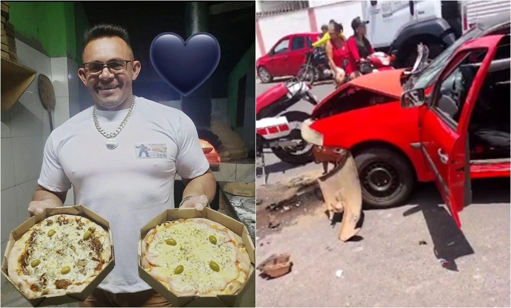 Homem morre em colisão de carro e moto