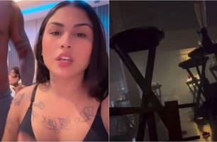 Japa Cantora revela detalhes da briga (Foto: Reprodução)