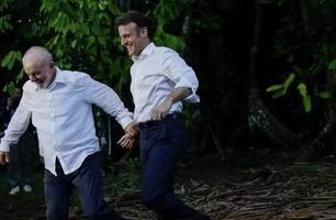 Lula e Emanuel Macron (Foto: Divulgação) Lula e Emanuel Macron (Foto: Divulgação)
