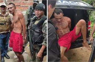 Momento da prisão (Foto: Reprodução)