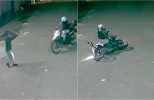 PM mata criminoso durante troca de tiros (Foto: Reprodução)