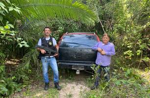 Polícia Civil encontra carros furtados (Foto: Reprodução) Polícia Civil encontra carros furtados (Foto: Reprodução)