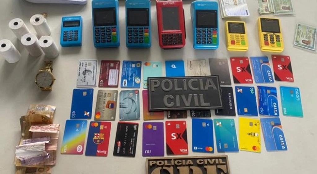 Polícia prendeu quadrilha
