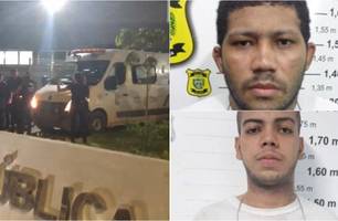 Presos envolvidos no crime são identificados (Foto: Conecta Piauí)