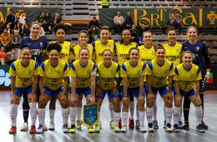 Seleção Brasileira Feminina de Futsal (Foto: Marina Santos/CBF)