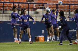 Seleção Brasileira realiza primeiro treino em Los Angeles (Foto: Clara Bahri/CBF) Seleção Brasileira realiza primeiro treino em Los Angeles (Foto: Clara Bahri/CBF)