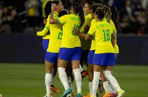 Seleção feminina goleia Argentina por 5 a 1 e avança à semifinal da Copa Ouro (Foto: Reprodução) Seleção feminina goleia Argentina por 5 a 1 e avança à semifinal da Copa Ouro (Foto: Reprodução)