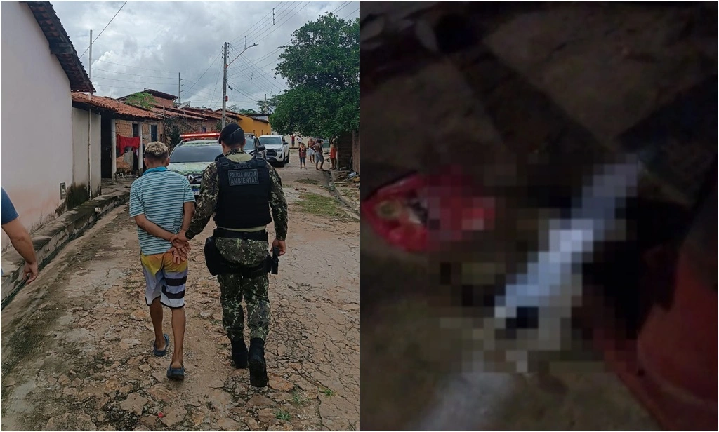 Suspeito foi preso na manhã desta quarta-feira (06)