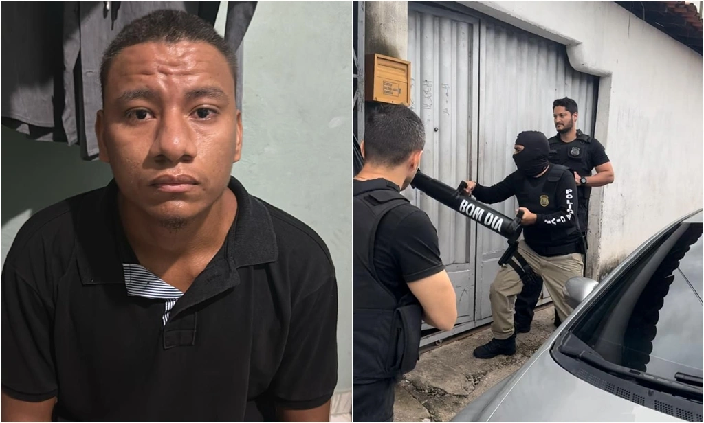 Suspeito foi preso pelo crime de perseguição