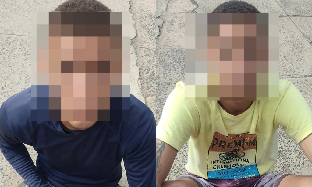 Assaltantes foram presos pela Polícia Militar