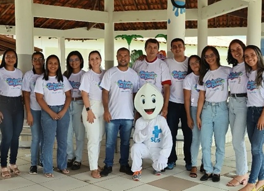 Campanha de vacinação nas escolas de Baixa Grande do Ribeiro