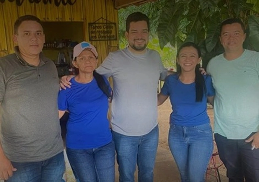 Dogim Félix em visitas às comunidades de Jatobá do Piauí