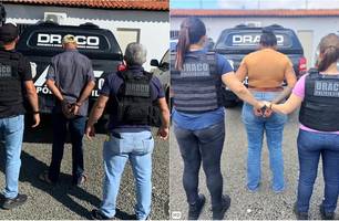Draco realiza a prisão de foragidos da Justiça na cidade de Teresina e Altos (Foto: Reprodução) Draco realiza a prisão de foragidos da Justiça na cidade de Teresina e Altos (Foto: Reprodução)
