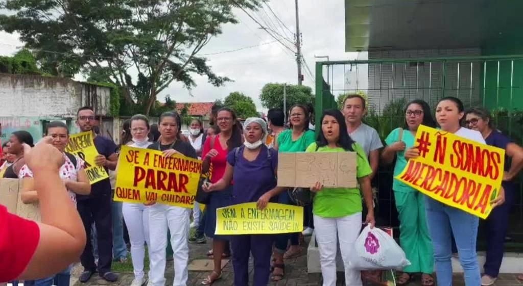 Enfermeiros param por 72 horas