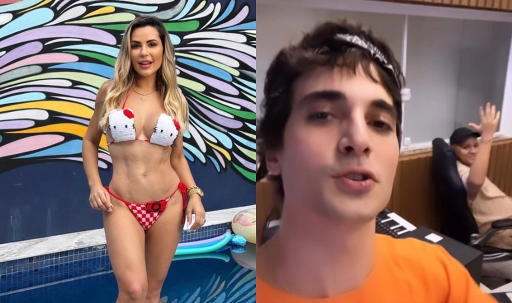 Fiuk deixa comentário em foto de Deolane Bezerra e instiga romance na internet